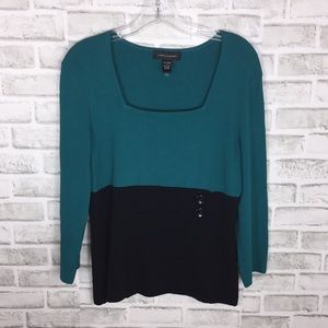 🎄Anthropologie Cable and gauge sweater  Lg NWOT